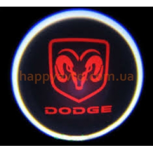 Подсветка дверей авто - Dodge